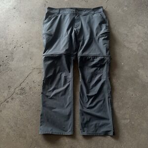 Kuhl Silencr Convertible Pants Shorts Size 40x32 Gray Ripstop Hiking Outdoors